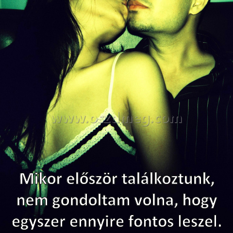 Mikor először találkoztunk Mikor először találkoztunk
Mikor először találkoztunk, nem gondoltam volna, hogy egyszer ennyire fontos leszel.