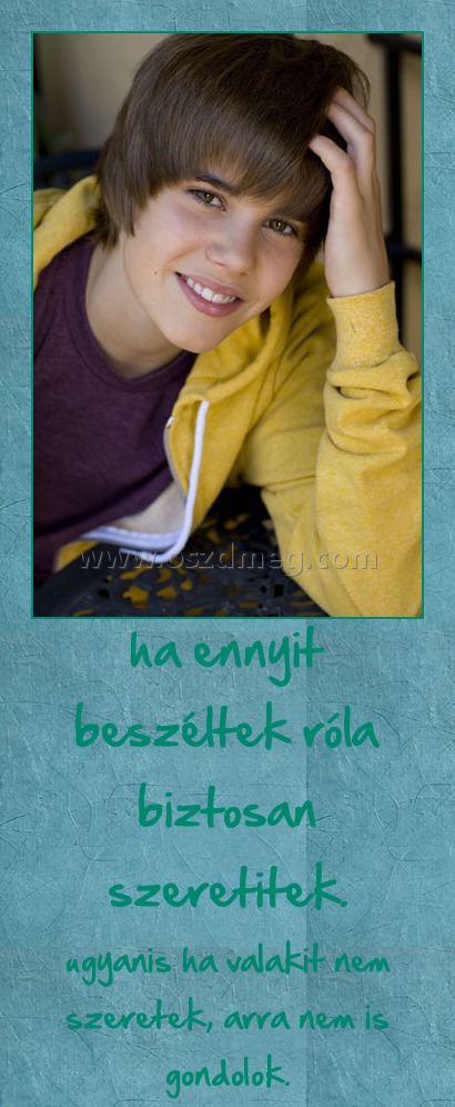 ha ennyit beszéltek róla biztosan szeretitek. ha ennyit beszéltek róla biztosan szeretitek.
ugyanis ha valakit nem szeretek, arra nem is gondolok.
