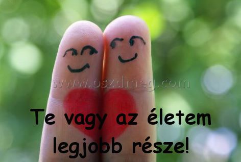 Te vagy az életem
 
Te vagy az életem legjobb része!