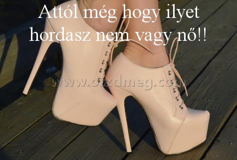 Attól még hogy ilyet
 
Attól még hogy ilyet hordasz nem vagy nő!!