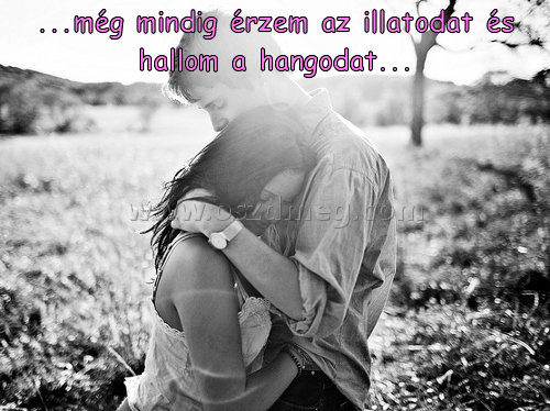 ...még mindig érzem az ...még mindig érzem az
...még mindig érzem az illatodat és hallom a hangodat...