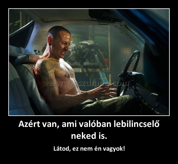 Azért van, ami valóban lebilincselő neked is. Azért van, ami valóban lebilincselő neked is.
Látod, ez nem én vagyok!